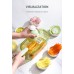 New Multifunction Vegetable Cutter With Basket And Brush Portable Slicer Chopper Kitchen Tools