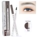 Makeup Micro Sculpture Fine Grain Eyebrow Pen Four Fork Eyebrow Pen Anti Sweating and Non Staining Liquid Eyebrow Pen Four Head