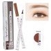 Makeup Micro Sculpture Fine Grain Eyebrow Pen Four Fork Eyebrow Pen Anti Sweating and Non Staining Liquid Eyebrow Pen Four Head
