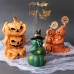 New Halloween Pumpkin Ghost Silicone Candle Mold Frog Owl Fox Pumpkin Animal Scented Plaster Resin