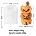 New Halloween Pumpkin Ghost Silicone Candle Mold Frog Owl Fox Pumpkin Animal Scented Plaster Resin