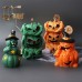 New Halloween Pumpkin Ghost Silicone Candle Mold Frog Owl Fox Pumpkin Animal Scented Plaster Resin
