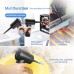 Portable Cordless High speed Electric Air Duster LED lighting Air Blower For Computer Keyboard Cleaning Tool