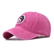 Pure cotton washed and distressed gossip embroidered baseball cap for men and women outdoor four season peaked cap Pure cotton washed and distressed gossip embroidered baseball cap for men and women outdoor four season peaked cap