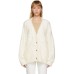 Loose Casual Sweaters For Women V Neck Lantern Sleeve Patchwork Single Breasted Solid Sweater Female