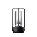 Crystal table lamp cross bedside desk bar atmosphere restaurant home touch charging USB night light