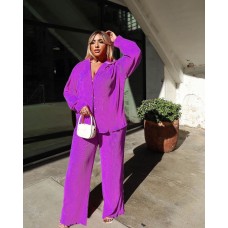 Solid Color Women Breathable High Waist Women Outfit Set