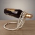 Pearl Necklace Stainless Steel Wine Rack Wine Pedestal Clamp Holder Suspension Champagne Whisky Small Ornaments Pearl Necklace Stainless Steel Wine Rack Wine Pedestal Clamp Holder Suspension Champagne Whisky Small Ornaments