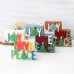 Nordic style English letters peace happiness and peace candle mold Christmas creative home decoration ornaments