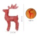 Christmas decoration iron deer decoration props 40cm lighting decoration Christmas lighting decoration