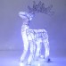 Christmas decoration iron deer decoration props 40cm lighting decoration Christmas lighting decoration