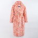 Nerazzurri Winter Long Oversized Colorful Thick Warm Fluffy Faux Fur Coat Women Sashes Loose Designer Outerwear Runway Fashion