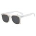 Retro square sunglasses, multi-purpose set, plastic metal clip, myopia glasses, male Retro square sunglasses, multi-purpose set, plastic metal clip, myopia glasses, male