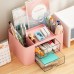 Plastic tabletop drawer brush box multi-grid collection and sorting box classified grid storage box