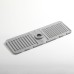 Heighten slope drain mat faucet sink splash mat drain mat pool non slip soap mat splash mat