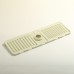 Heighten slope drain mat faucet sink splash mat drain mat pool non slip soap mat splash mat