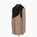 Fashion Women's Blazer Notched Collar Pocket Single Breasted Contrast Color Spliced Suit Jackets Autumn