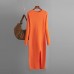 Office Lady Solid Slim Sweater Dress