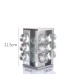 Kitchen articles rotating seasoning rack domestic rotating seasoning tank stainless iron spices seasoning box set
