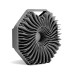 Fish fin shaped shower brush Polygonal silicone shower brush Hexagonal shower brush Silicone shower ball