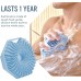 Fish fin shaped shower brush Polygonal silicone shower brush Hexagonal shower brush Silicone shower ball
