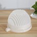 Household fruit salad cutter creative lazy vegetable radish cutting bowl slicer kitchen tool