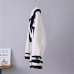 Stripe Spliced Fur Coat Women High Quality Fluffy Sheep Shearing Fashion 