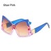 Punk Butterfly Sunglasses New Women Men Trends Punk Gradient Sun Glasses