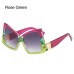 Punk Butterfly Sunglasses New Women Men Trends Punk Gradient Sun Glasses