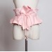 Yellow Irregular Double Layers Bandage Wide Long Belt Personality Women New Fashion Tide All-match Spring