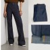 Jeans Women's High Waist Straight Slender Loose Relaxed Wide Leg Pants