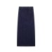 Summer Simple Black Split Sexy Slim Skirt Women's Mature Feminine Charm Skirt Commuting Fashion Zipper Woman Retro Skirt