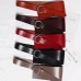 Pu Leather Multicolor Asymmetrical Wide Long Belt