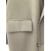 Colorblock Trench For Women Notched Collar Long Sleeve High Waist Patchwork Double Breasted Casual Trenches Female