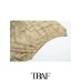 Printed Silk Screen Asymmetric Sleeve Top Long Sleeve Leisure Tops
