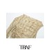 Printed Silk Screen Asymmetric Sleeve Top Long Sleeve Leisure Tops