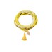 Handwoven tassel anklet for women