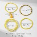 Handwoven tassel anklet for women