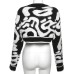 Color Patchwork Y2k Sweet Cardigan Sweater Women V Neck Long Sleeve Buttons Casual Short Jackets Wild Streetwear Knit Jumper