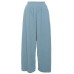 Corduroy Oversized Streetwear Pants Women Elastic Waist Pockets Loose Casual Trousers Fashion Wide Leg Pants All Match Bottoms