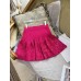 HIGH STREET Newest F/W Fashion Designer Sweater Women Slash Neck Glitter Sequined Beaded Pullover Sweater Mini Skirt