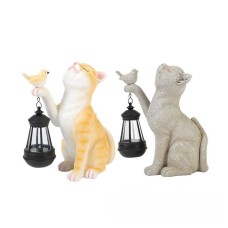 Cute Cat Solar Lights Animal Scenery Viewing Lights Garden Outdoor