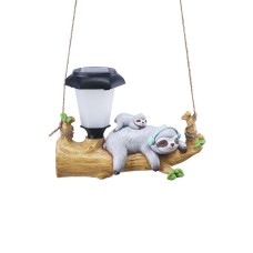 Outdoor solar night light garden squirrel sloth pendant Outdoor solar night light garden squirrel sloth pendant