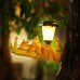 Outdoor solar night light garden squirrel sloth pendant