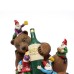 Drunken Bear Resin Crafts Garden and Courtyard Decoration