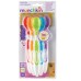 Colorful baby soft spoons 6 spoons
