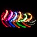 New Pet Led Cat Collar Waterproof Usb Rechargeable Nylon Flashing Light Up Led Dog Collar