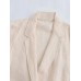 Autumn Winter Jacket Women Coats Lace Up Simple Commuting Loose Mid-length Windbreaker Jacket Women