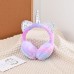 Unicorn Children's Warmth Earmuffs Winter Cold Protection Rabbit like Earmuffs Wearable Retractable Earmuffs
