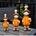 Pumpkin Scarecrow Ceramic Doll Decoration